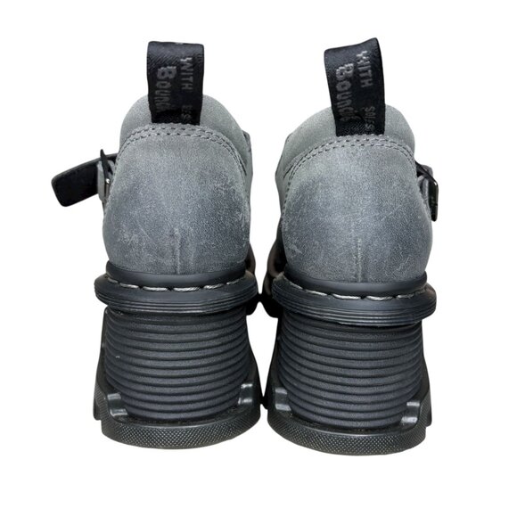 Dr. Martens Corran Waxy Suede Mary Jane Shoes Size 9 - Picture 10 of 12